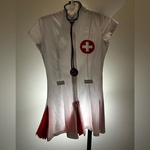 Women’s sexy nurse costume size small-medium